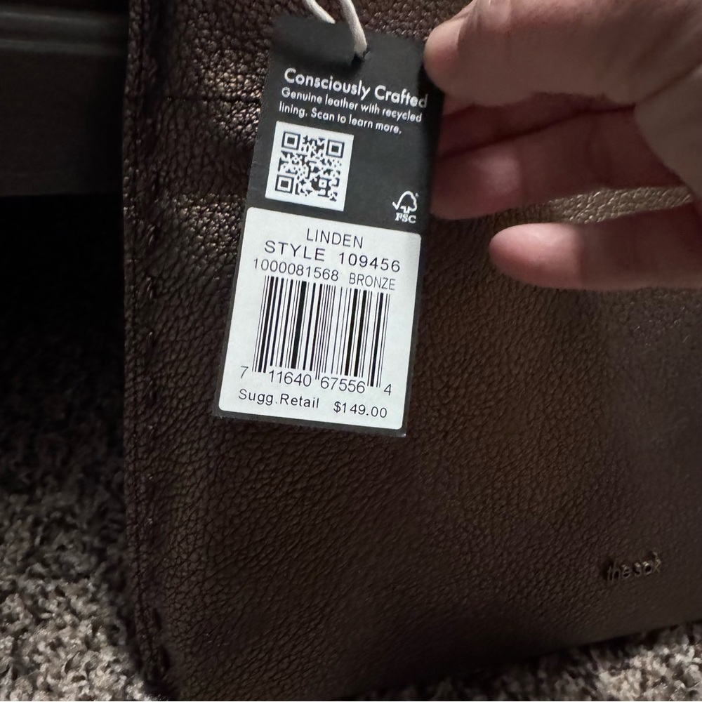 NWT The Sak Linden convertable bag in Bronze leather - Picture 4 of 7
